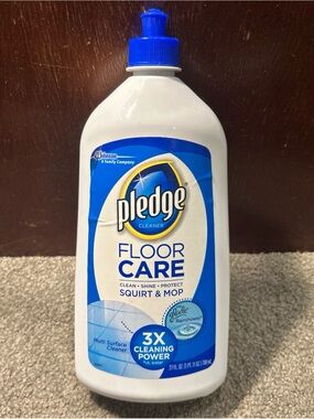Pledge Floor Care Clean It Multi Surface Cleaner Rainshower Squirt & Mop 27oz